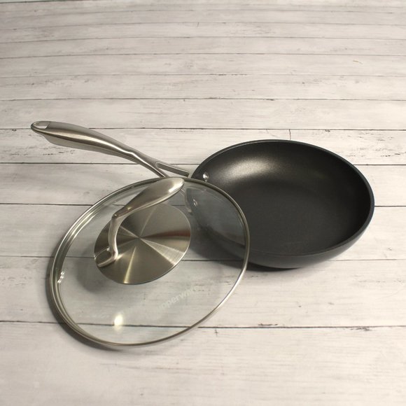 Tupperware Chef Series II Non Stick 8" Fry Pan with Stainless Steel Glas… - Picture 3 of 9
